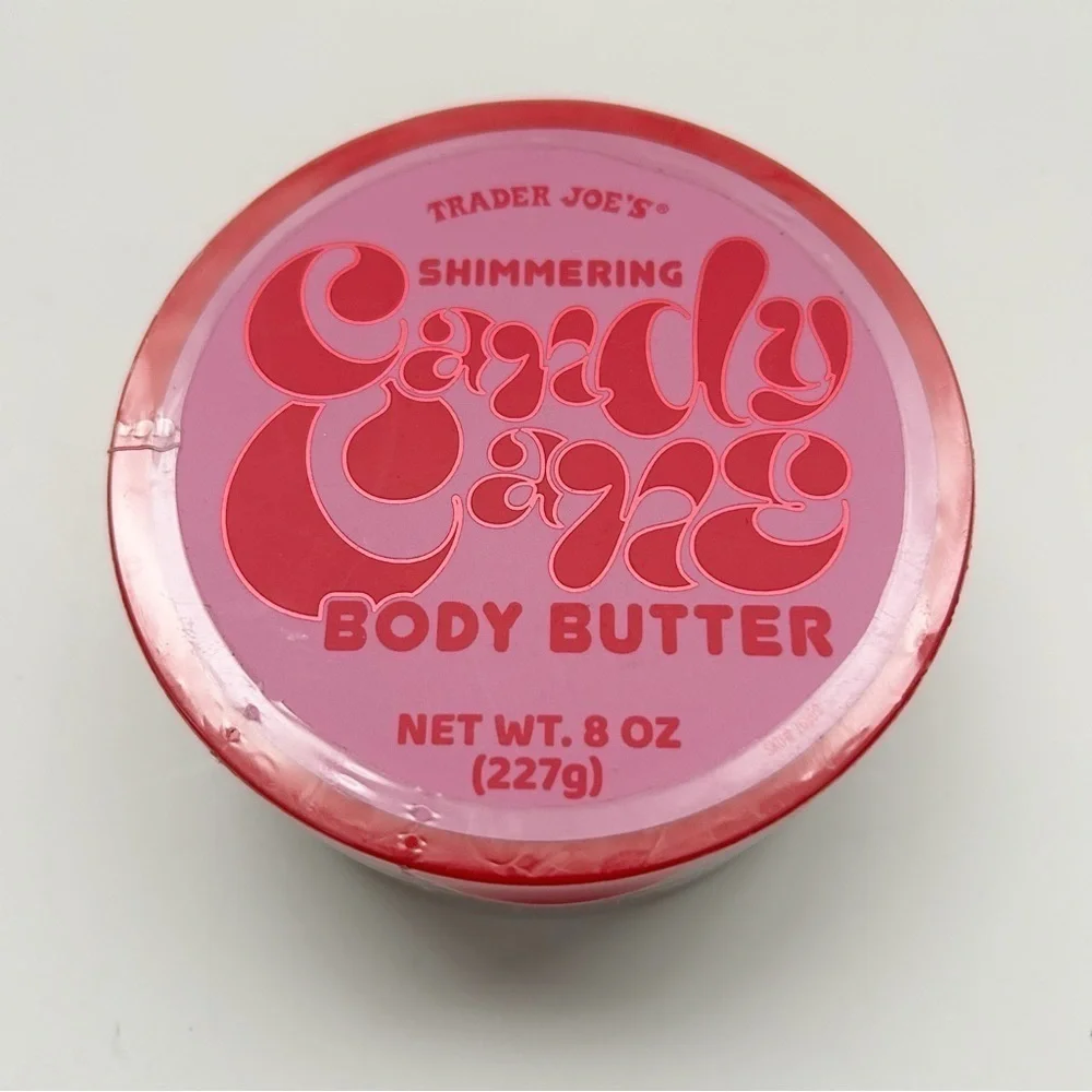 New Trader Joe’s Shimmering Candy Cane Body Butter